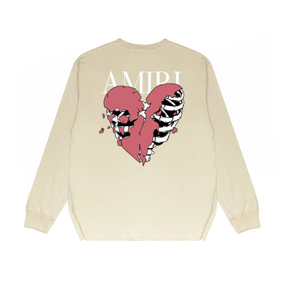 Amiri Long Sleeve Shirt Long Sleeve Long-Sleeved T-Shirt Blouse