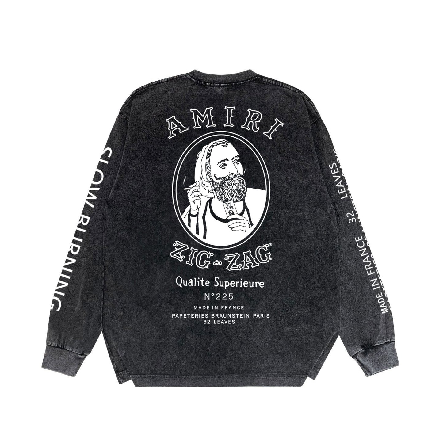 Amiri Long-Sleeve Shirt Vintage Long Sleeve T-shirt