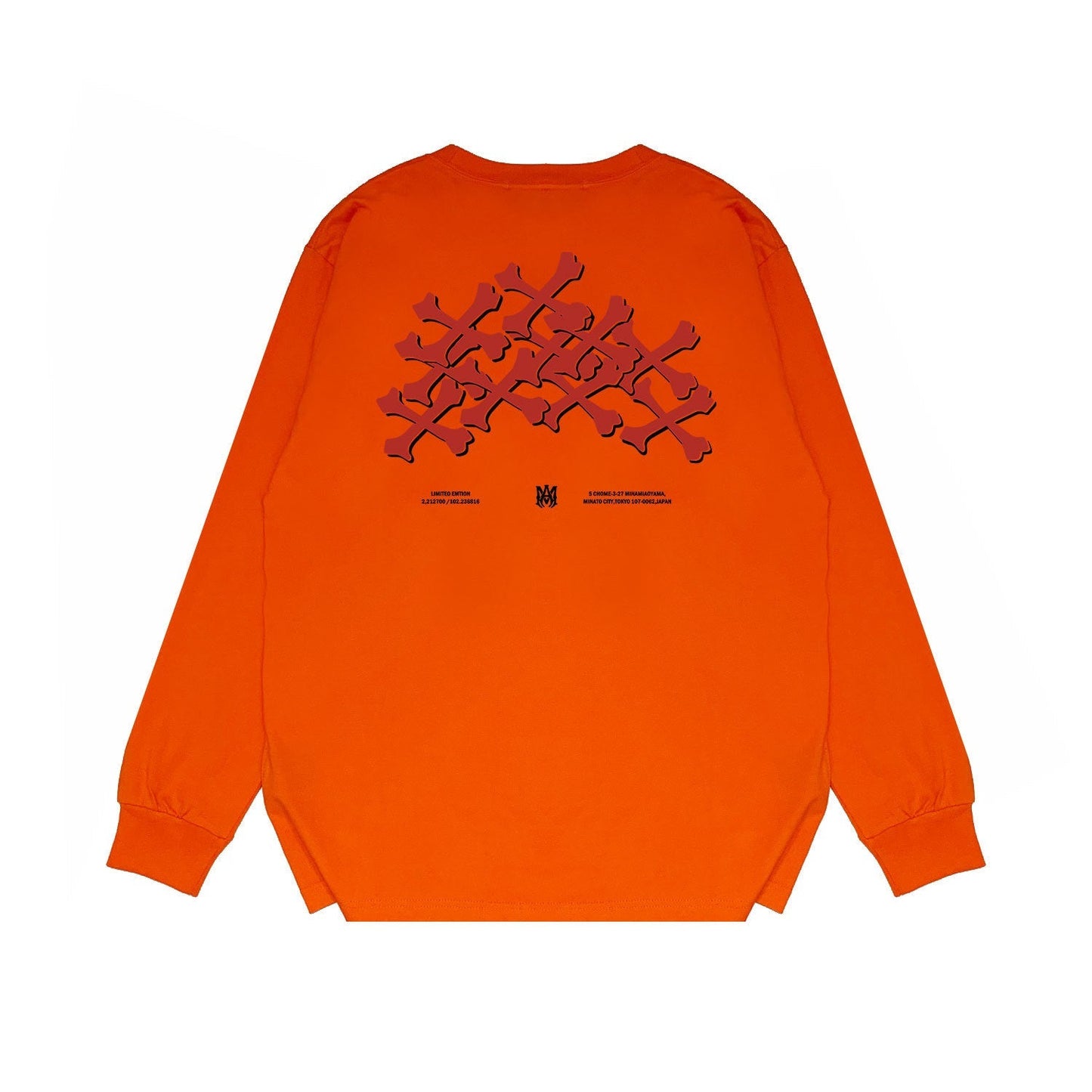 Amiri Long Sleeve Shirt Long Sleeve Long-Sleeved T-shirt Blouse