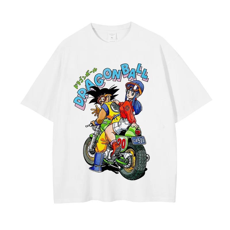 2024Men Dragon Ball Z T Shirt Anime Japanese Printed T-shirt (Part 2)
