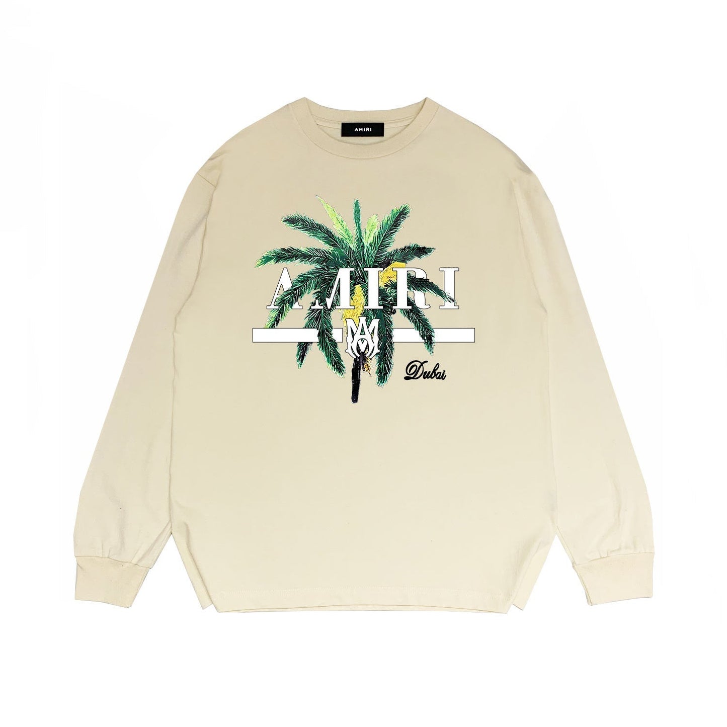 Amiri Long Sleeve Shirt Long Sleeve Long-Sleeved T-Shirt Blouse
