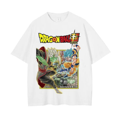 2024Men Dragon Ball Z T Shirt Anime Japanese Printed T-shirt (Part 2)