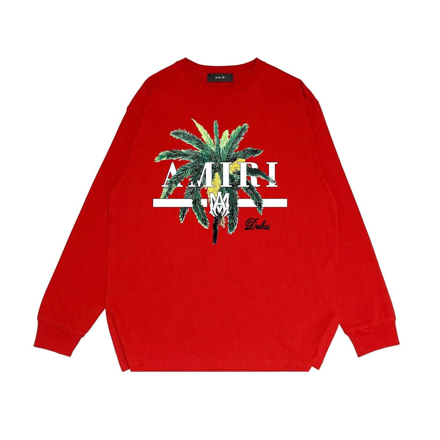 Amiri Long Sleeve Shirt Long Sleeve Long-Sleeved T-Shirt Blouse