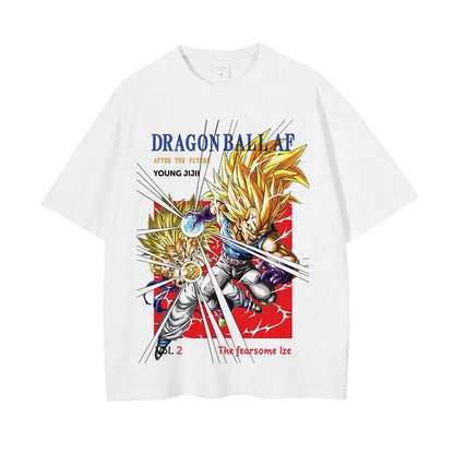 2024Men Dragon Ball Z T Shirt Anime Japanese Printed T-shirt (Part 2)