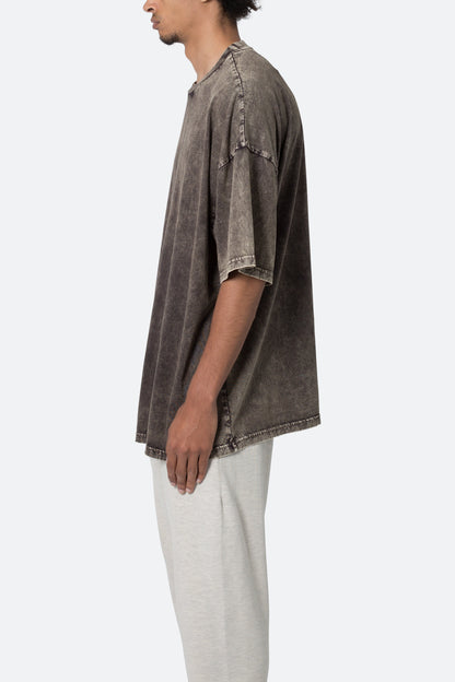 Oversized Acid Tee - Black