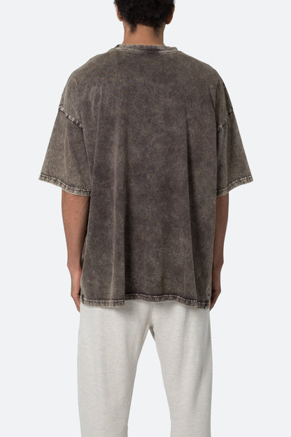 Oversized Acid Tee - Black