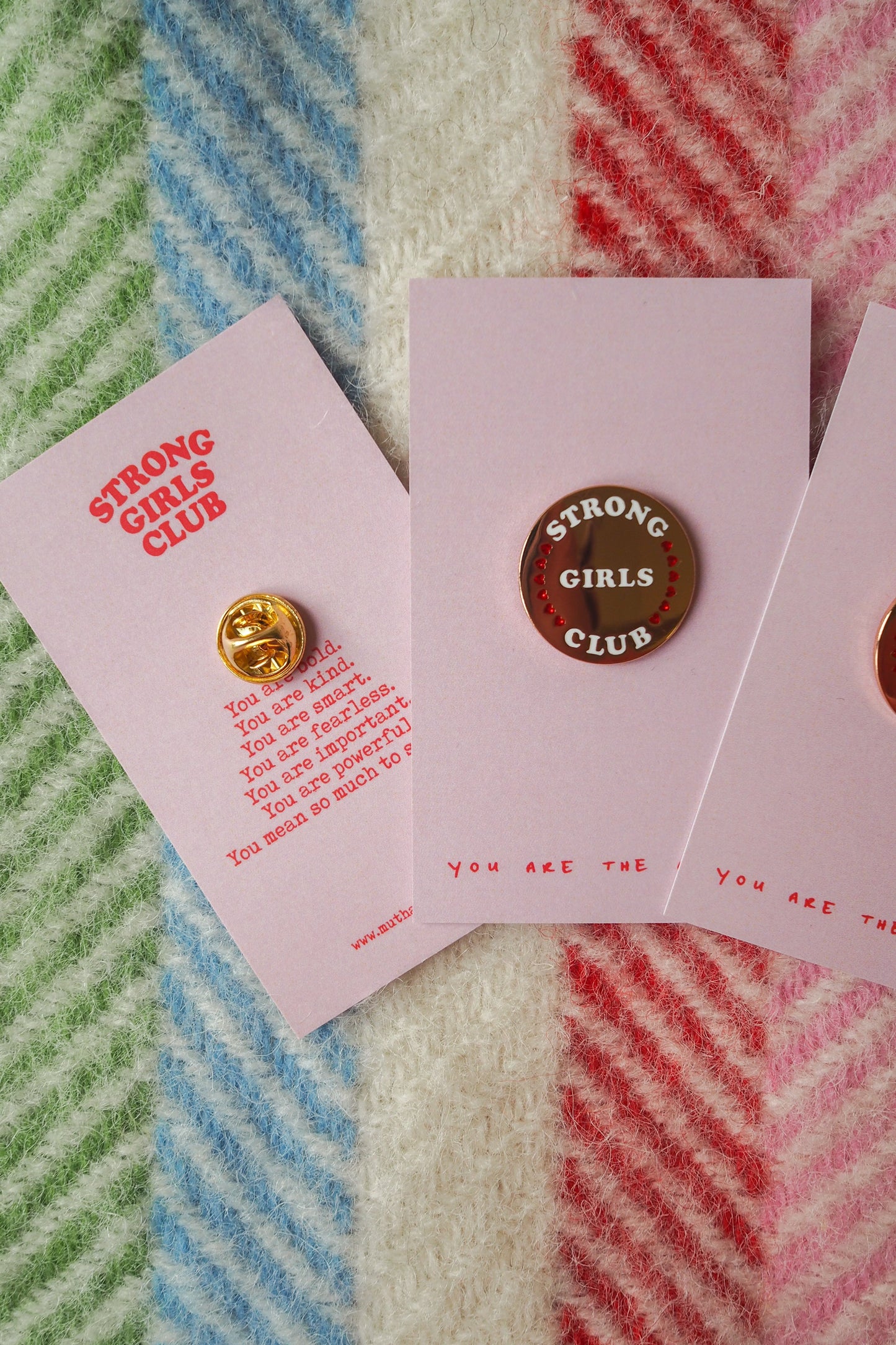 The Strong Girls Club Pin