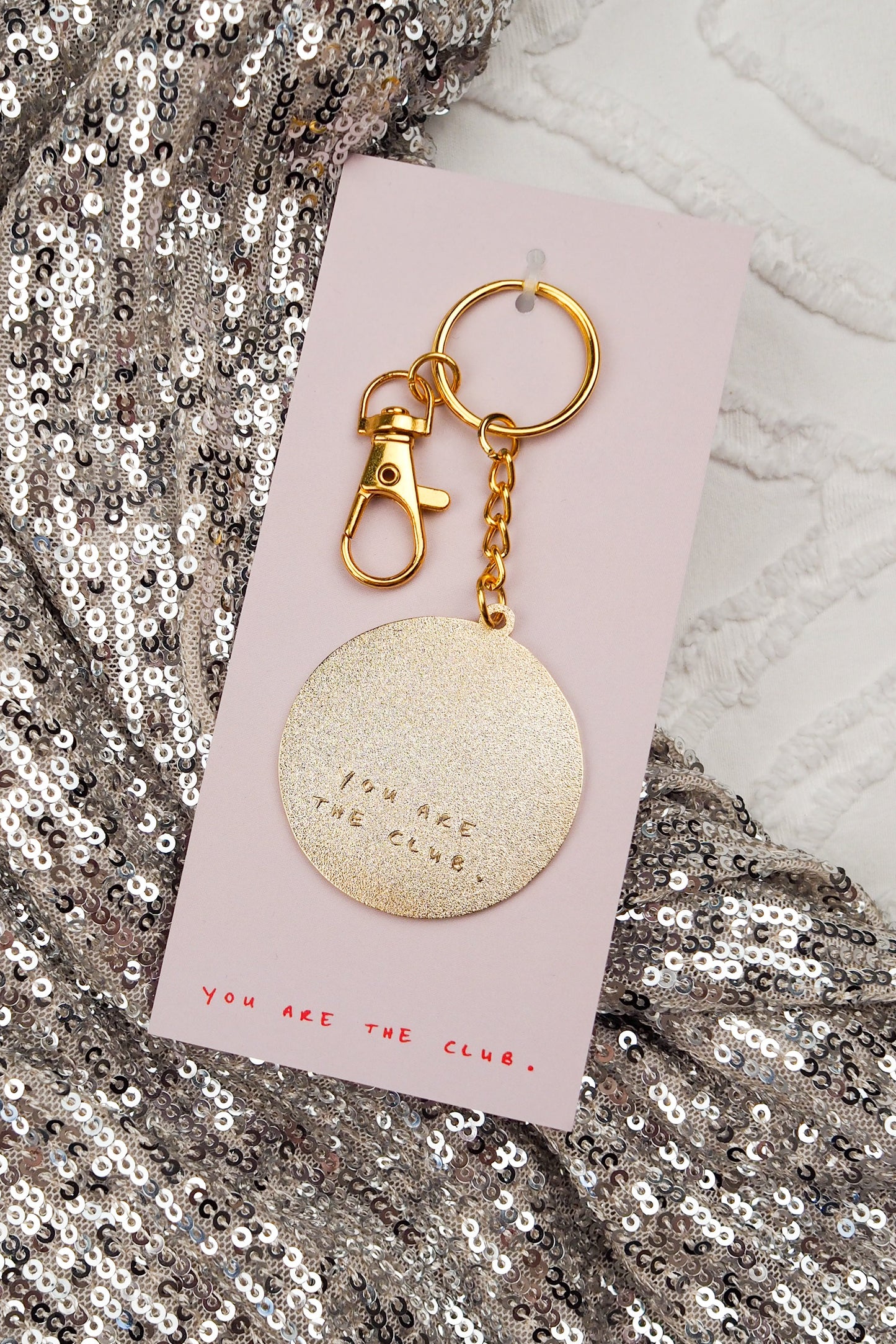 Strong Girls Club Keyring