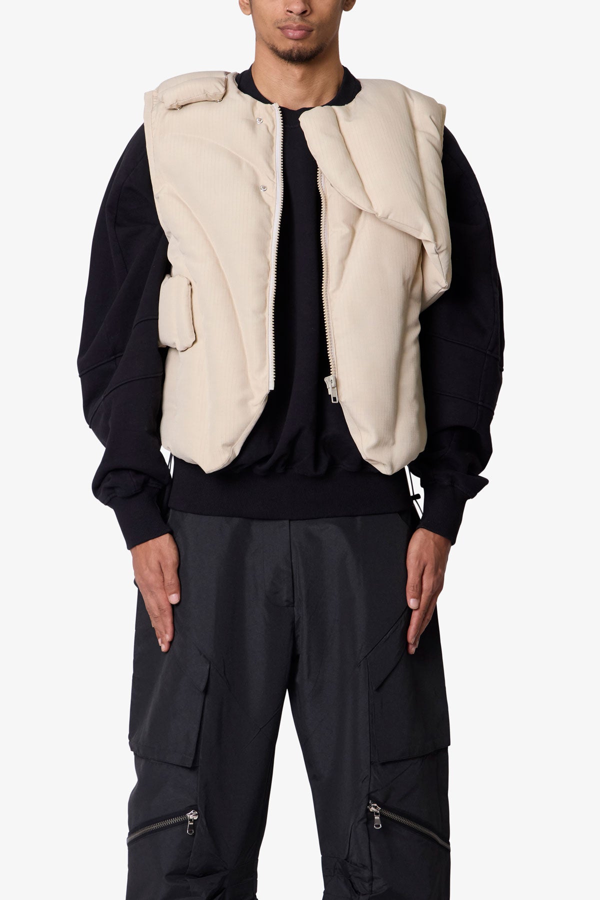 Padded Vest - Off White