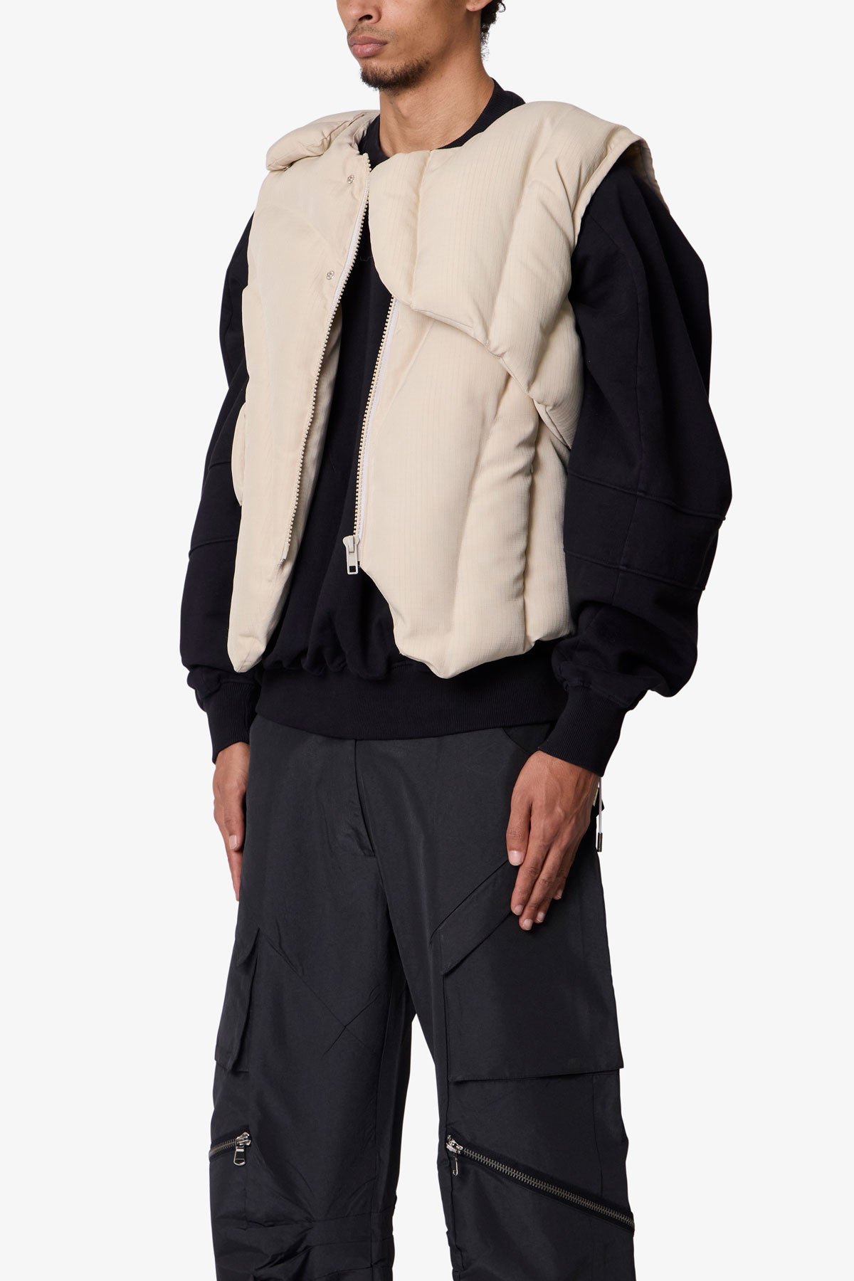 Padded Vest - Off White