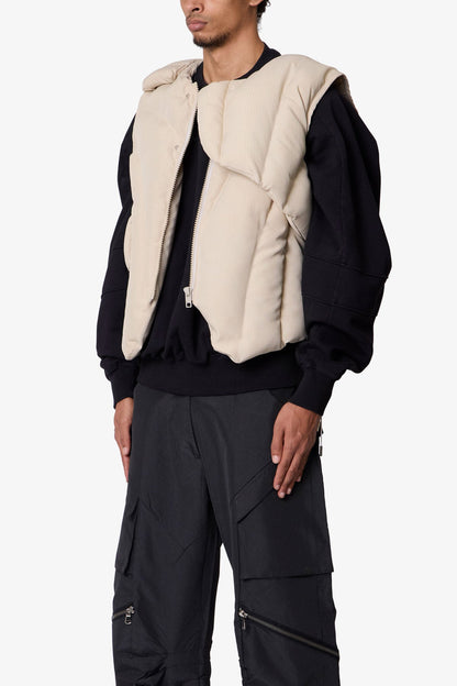 Padded Vest - Off White