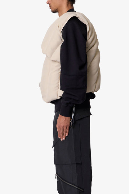 Padded Vest - Off White