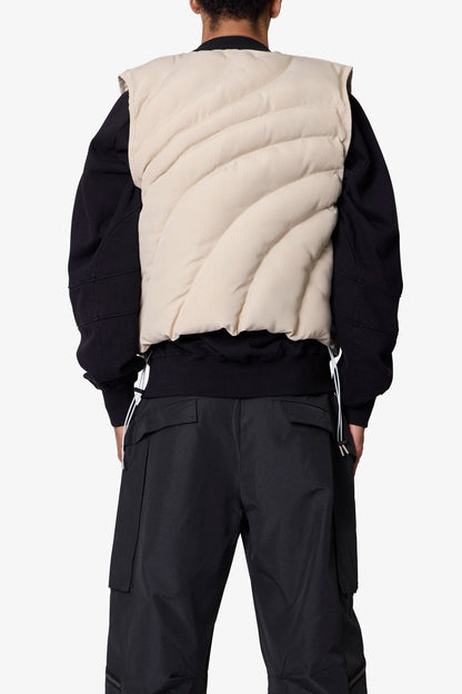 Padded Vest - Off White