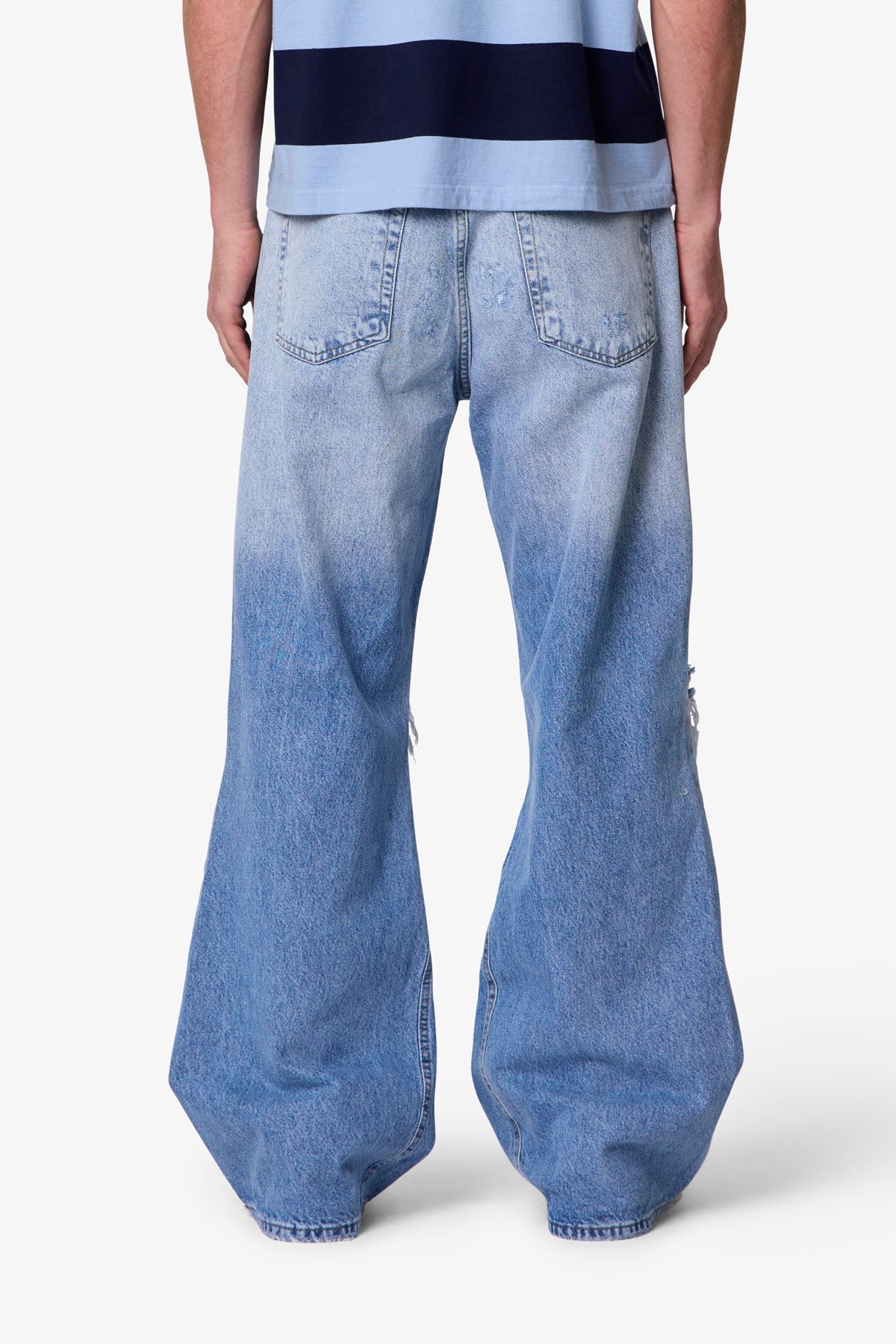 Painter Kick Flare Denim - Blue