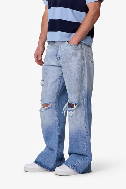 Painter Kick Flare Denim - Blue