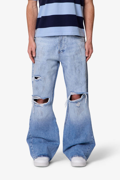 Painter Kick Flare Denim - Blue