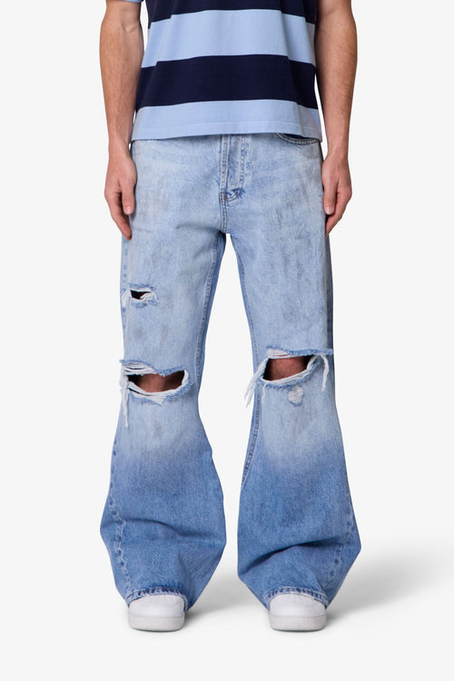 Painter Kick Flare Denim - Blue