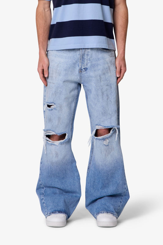 Painter Kick Flare Denim - Blue