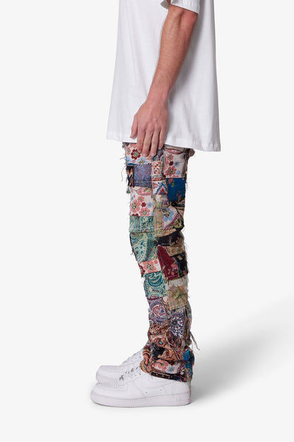 Paneled Blanket Pants - Multi