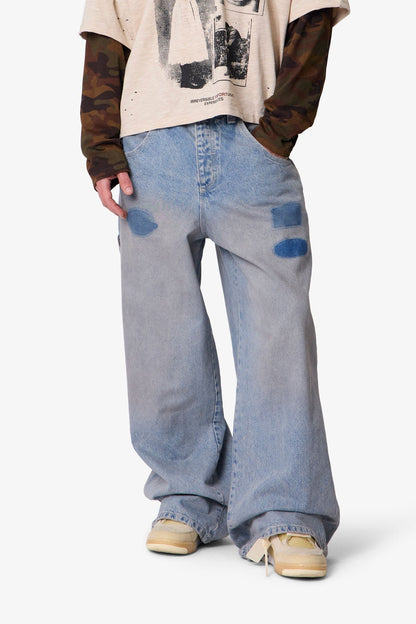 Patch Mark Rave Denim - Blue