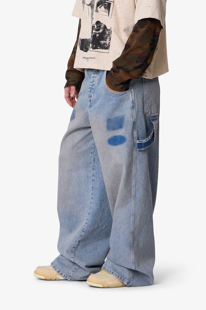 Patch Mark Rave Denim - Blue