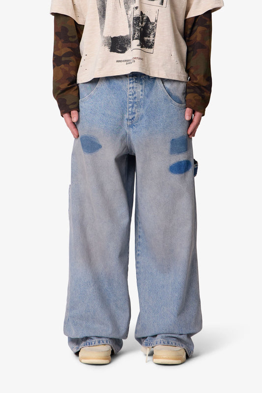 Patch Mark Rave Denim - Blue