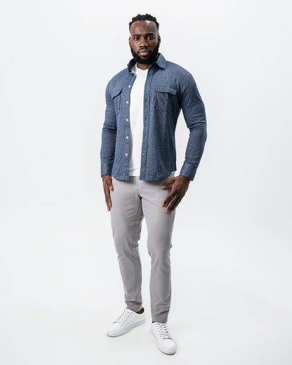 Patch Pocket Button Down - Navy