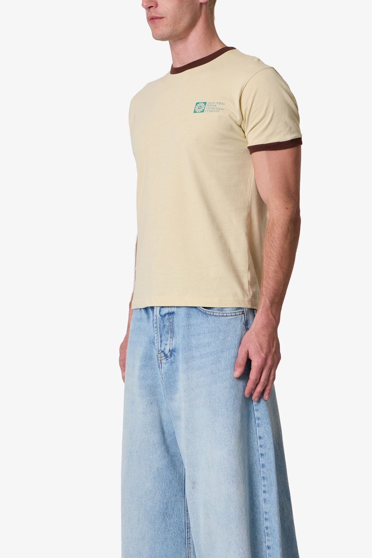 Power Ringer Tee - Yellow