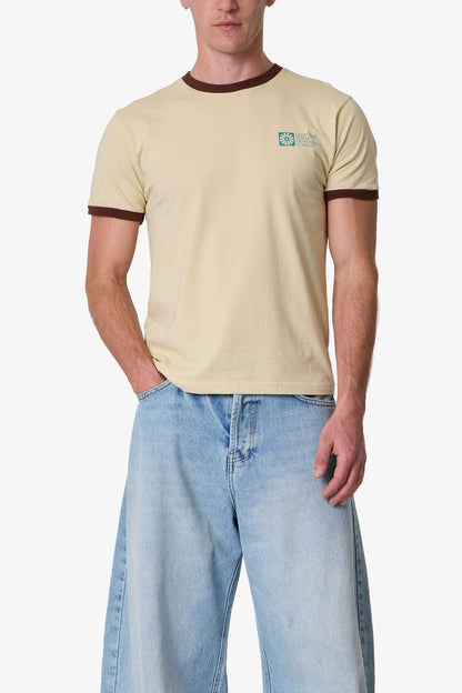 Power Ringer Tee - Yellow