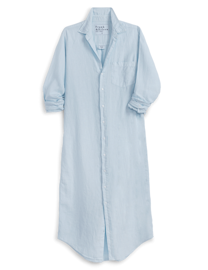 RORY French Blue, Washed Linen