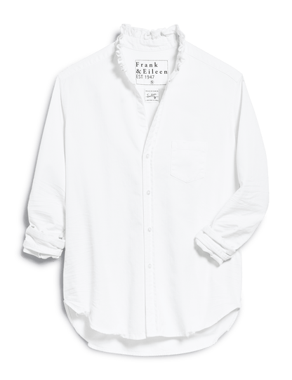 EILEEN RUFFLE White, Famous Denim