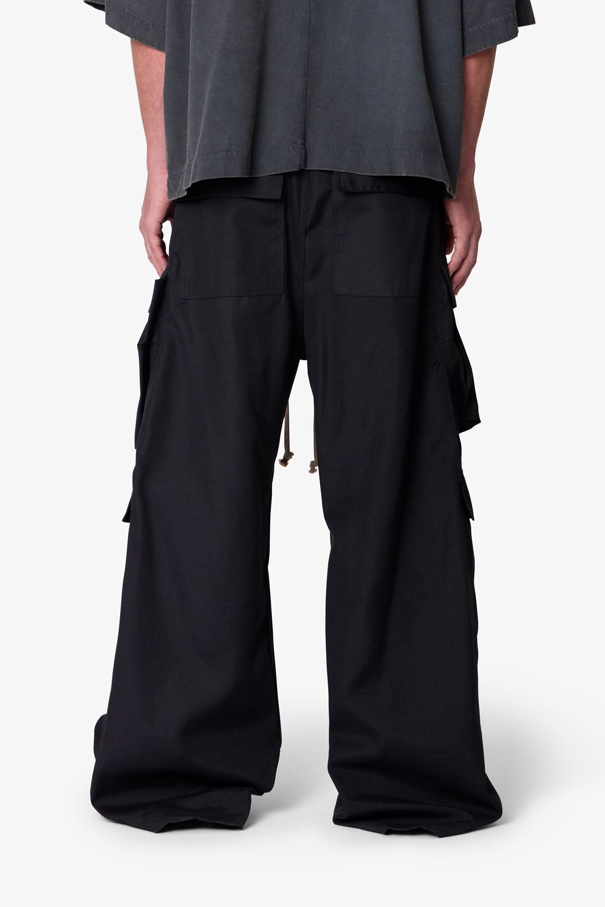 Rave Double Cargo Pants - Black