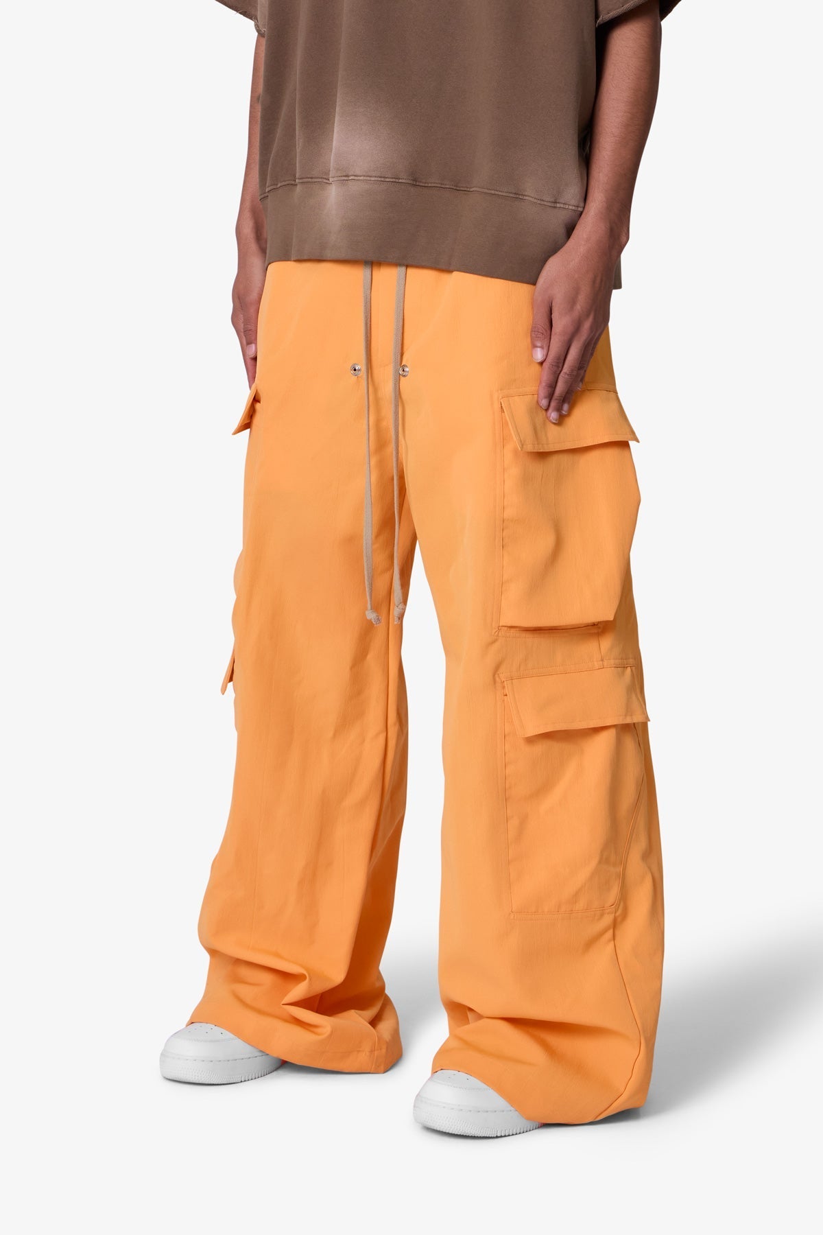 Rave Double Cargo Pants - Orange