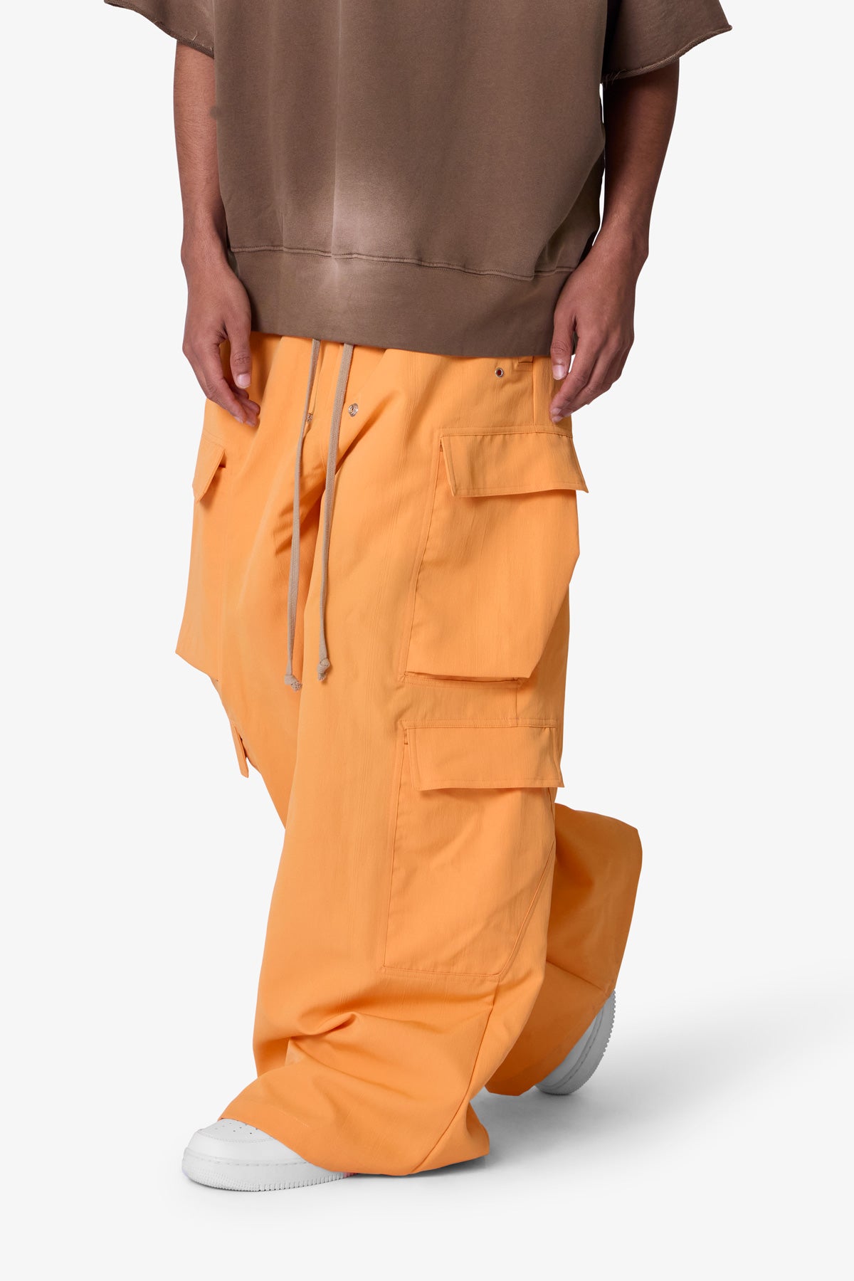 Rave Double Cargo Pants - Orange