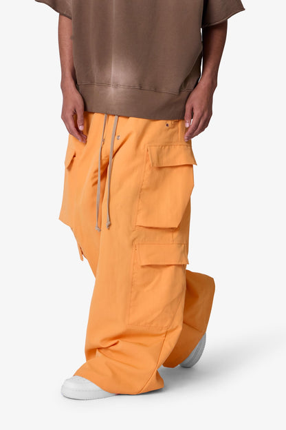 Rave Double Cargo Pants - Orange