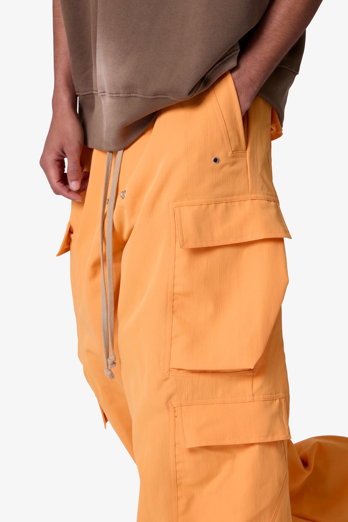 Rave Double Cargo Pants - Orange