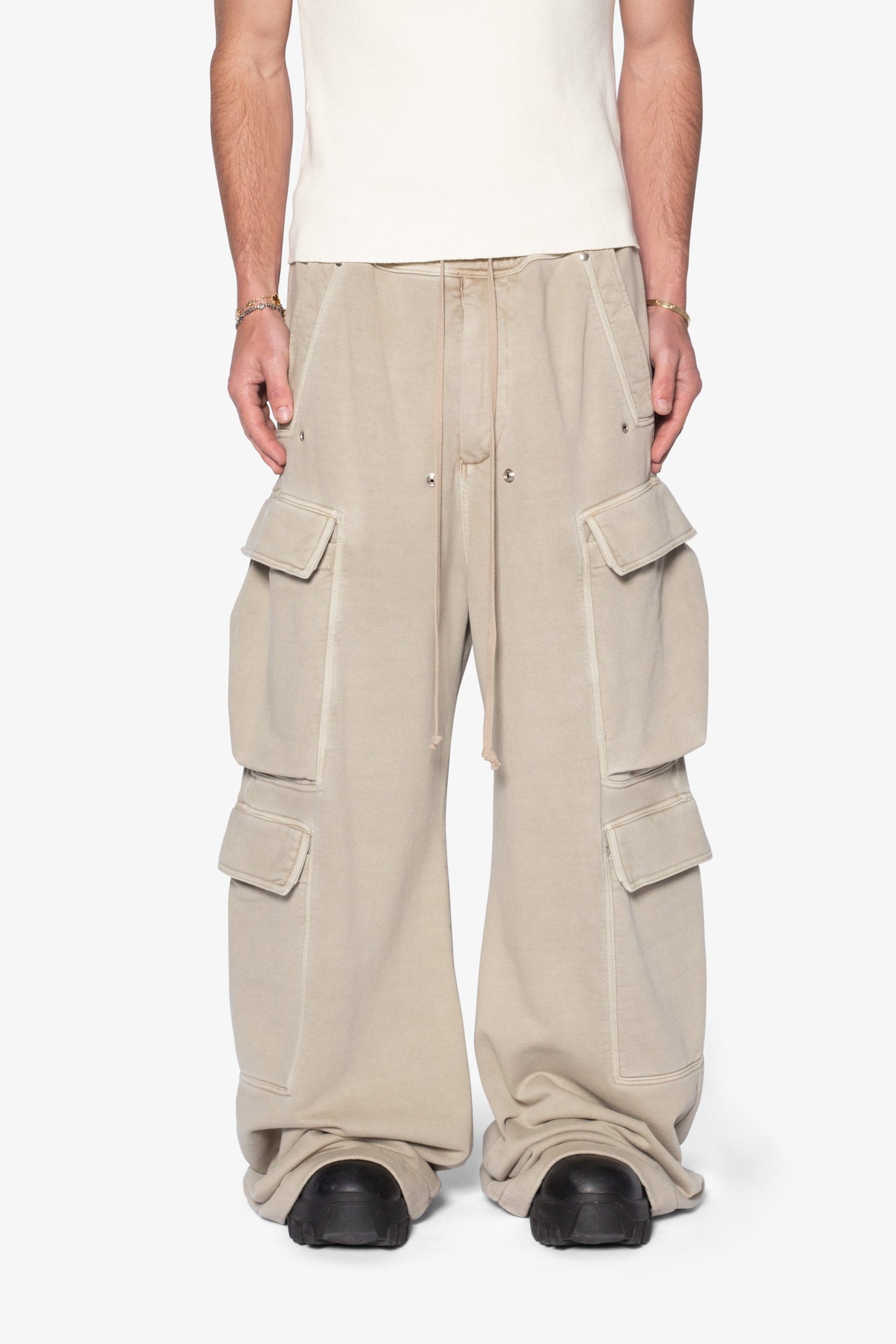 Rave Double Cargo Sweatpants - Washed Earth