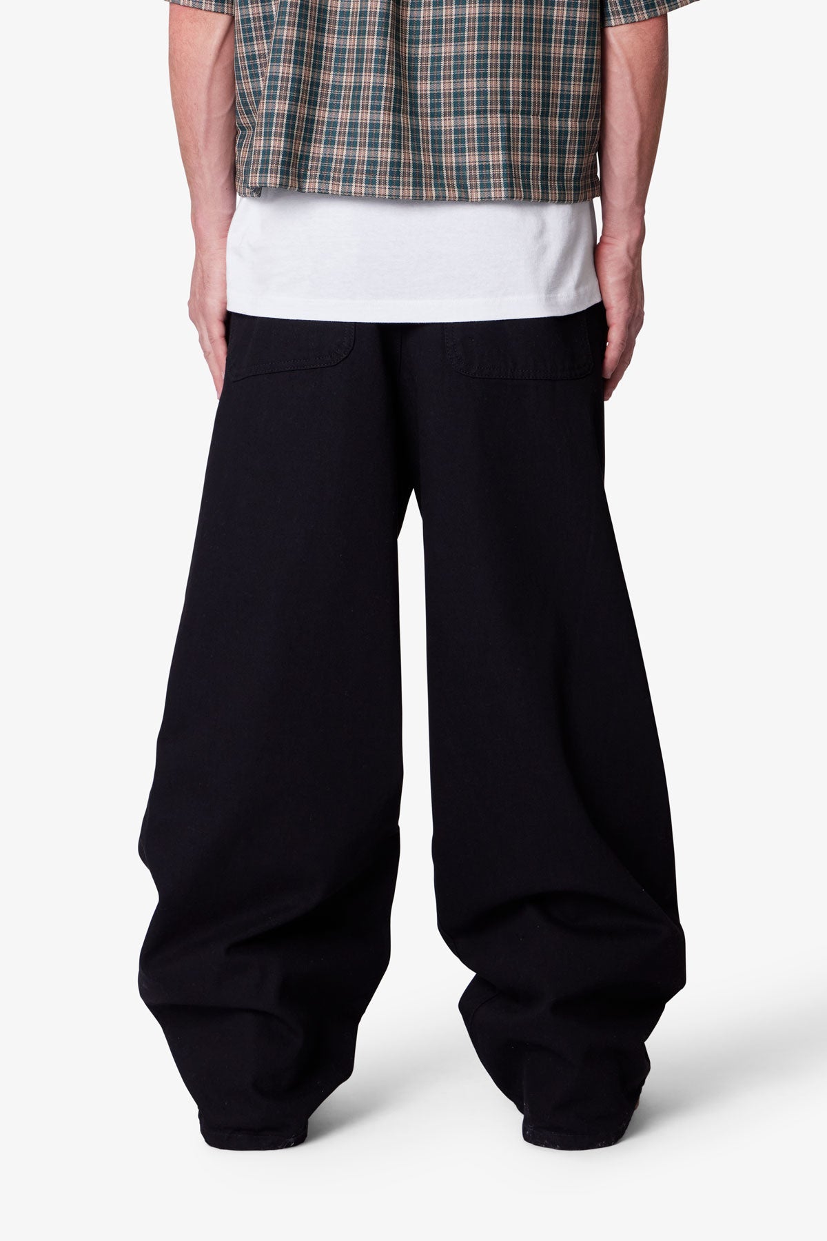 Raw Baggy Rave Denim - Washed Black