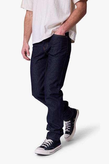 Raw Slim Denim - Rinsed Indigo