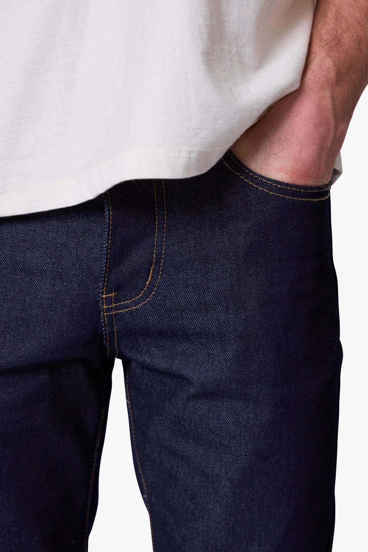 Raw Slim Denim - Rinsed Indigo