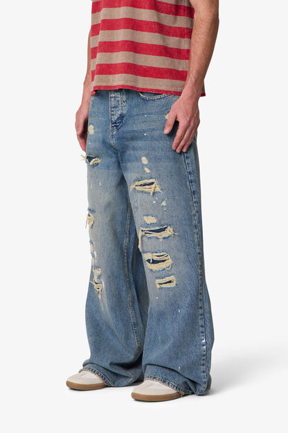 Repaired Rave Denim - Blue
