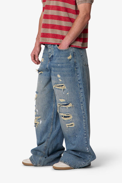 Repaired Rave Denim - Blue