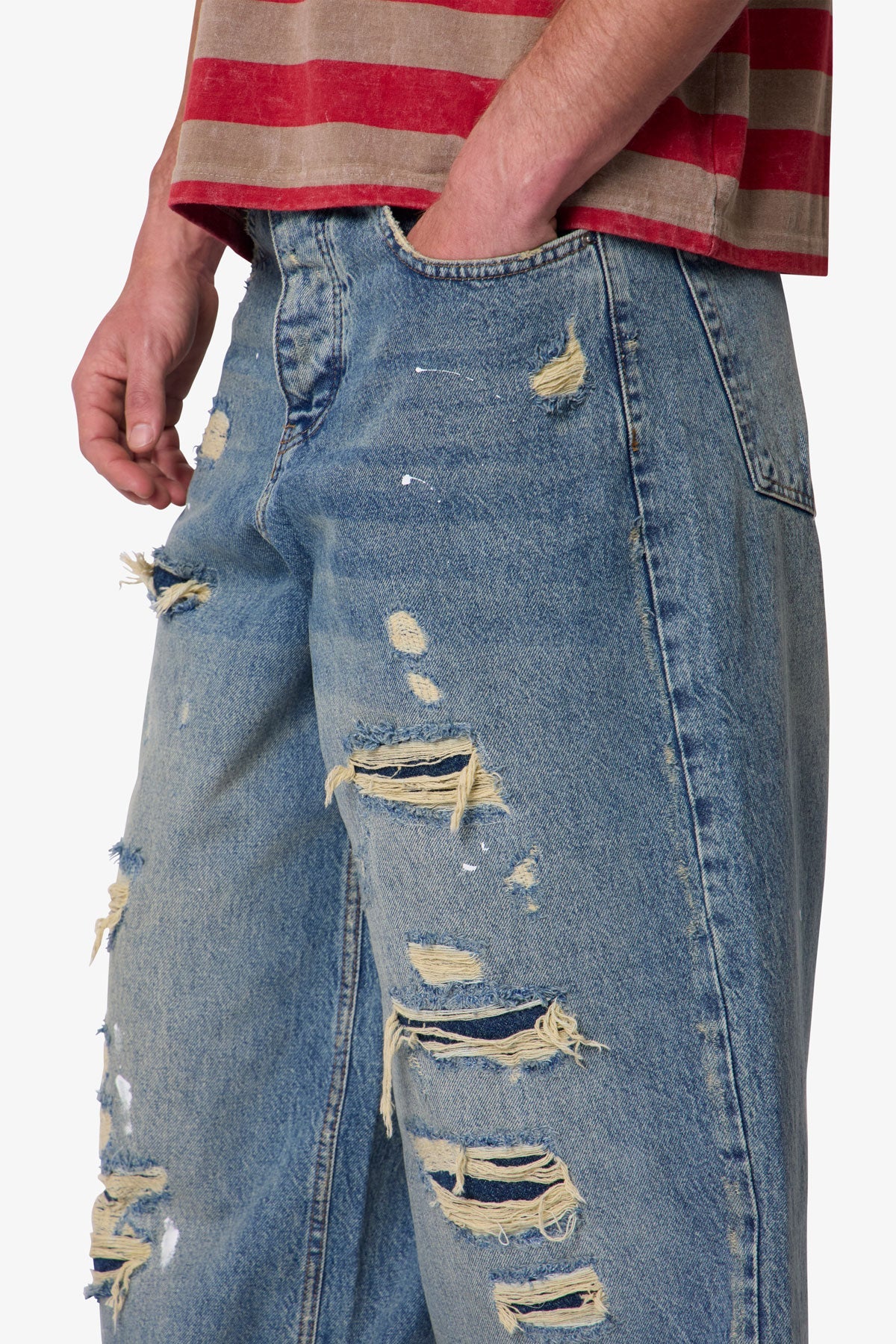 Repaired Rave Denim - Blue