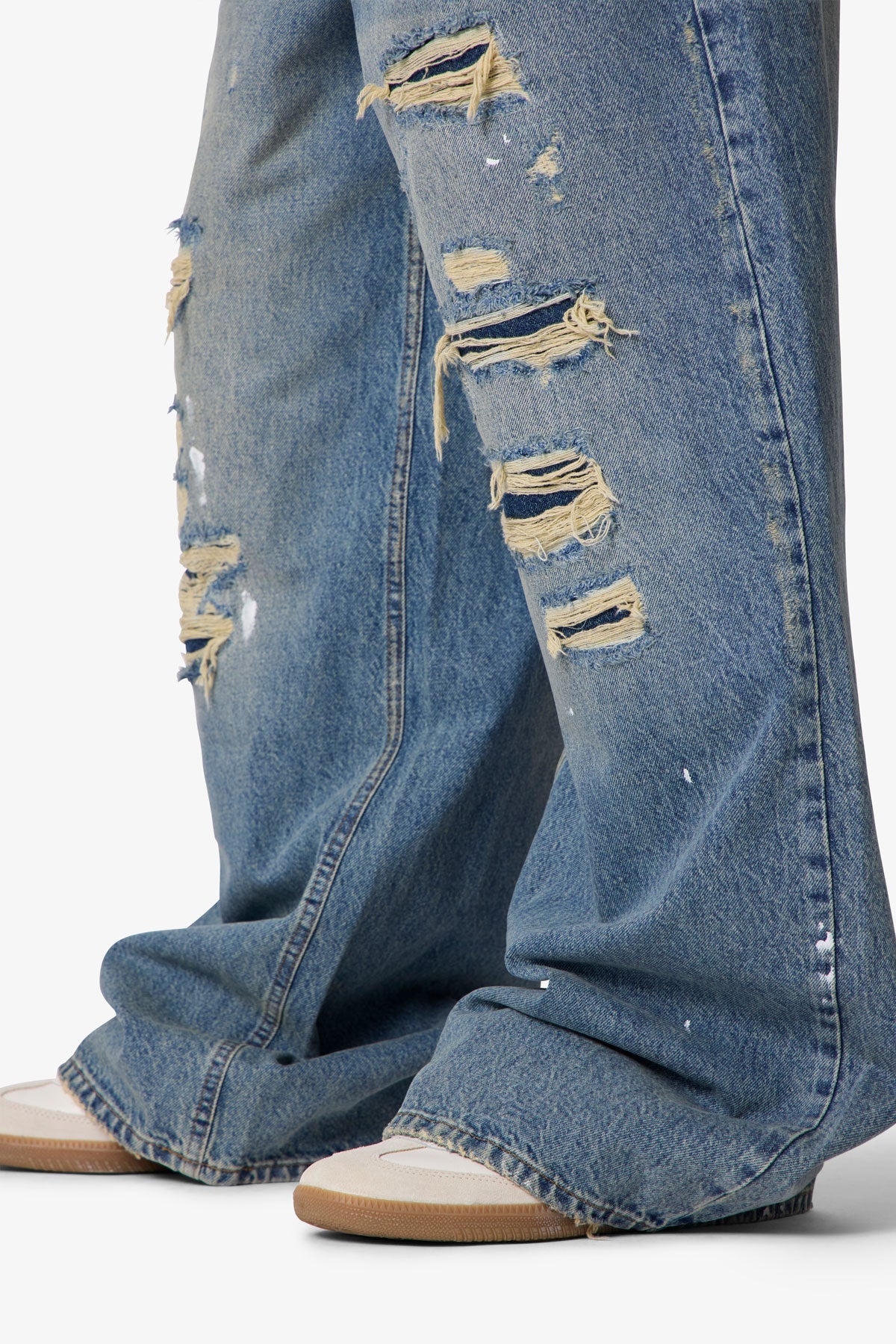 Repaired Rave Denim - Blue