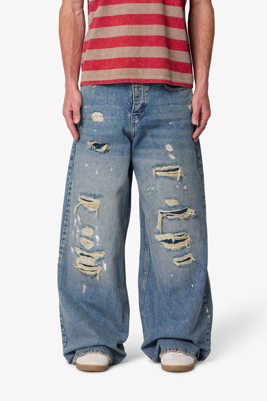 Repaired Rave Denim - Blue