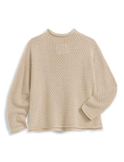 MONTEREY POINTELLE Sand, Pure Italian Cotton