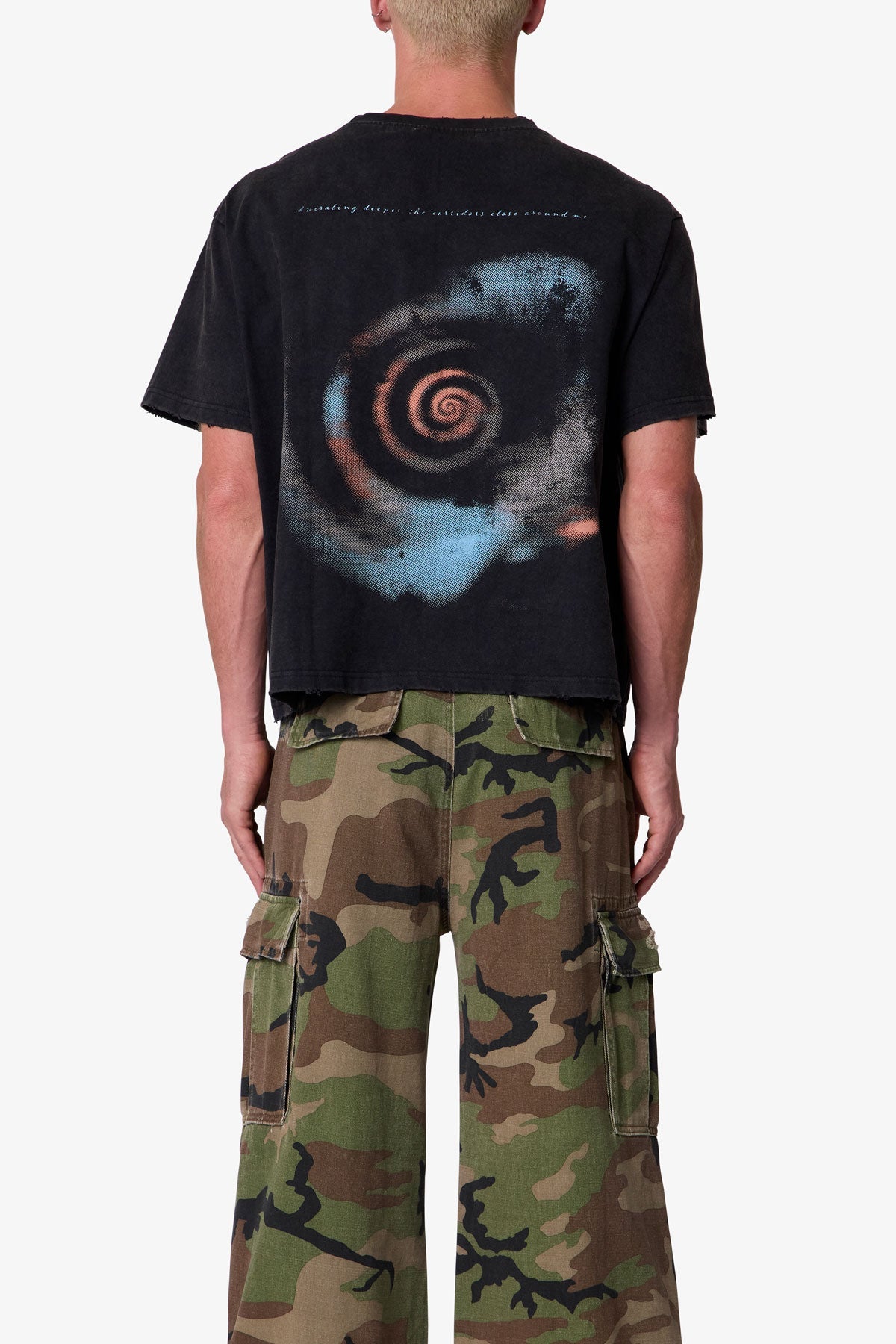 Scream Tee - Washed Black