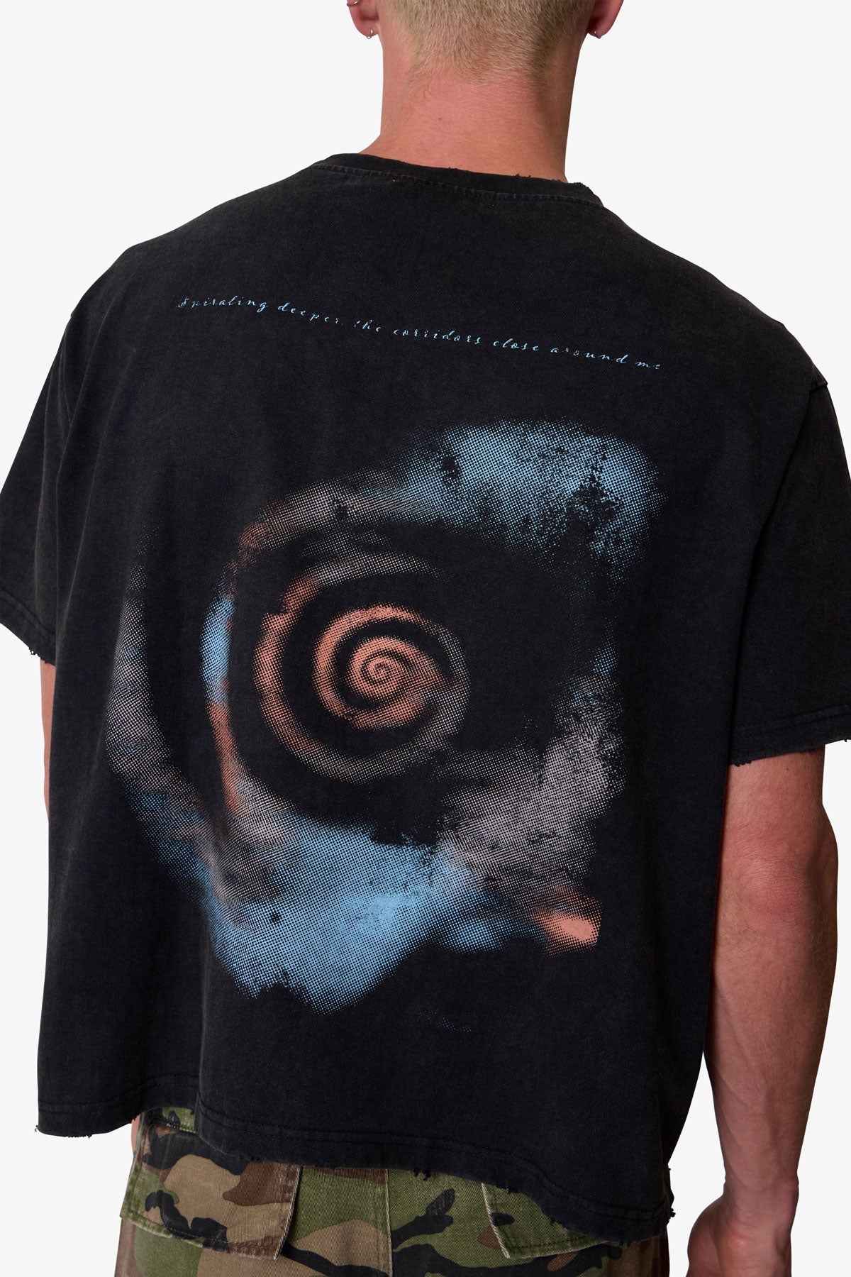Scream Tee - Washed Black