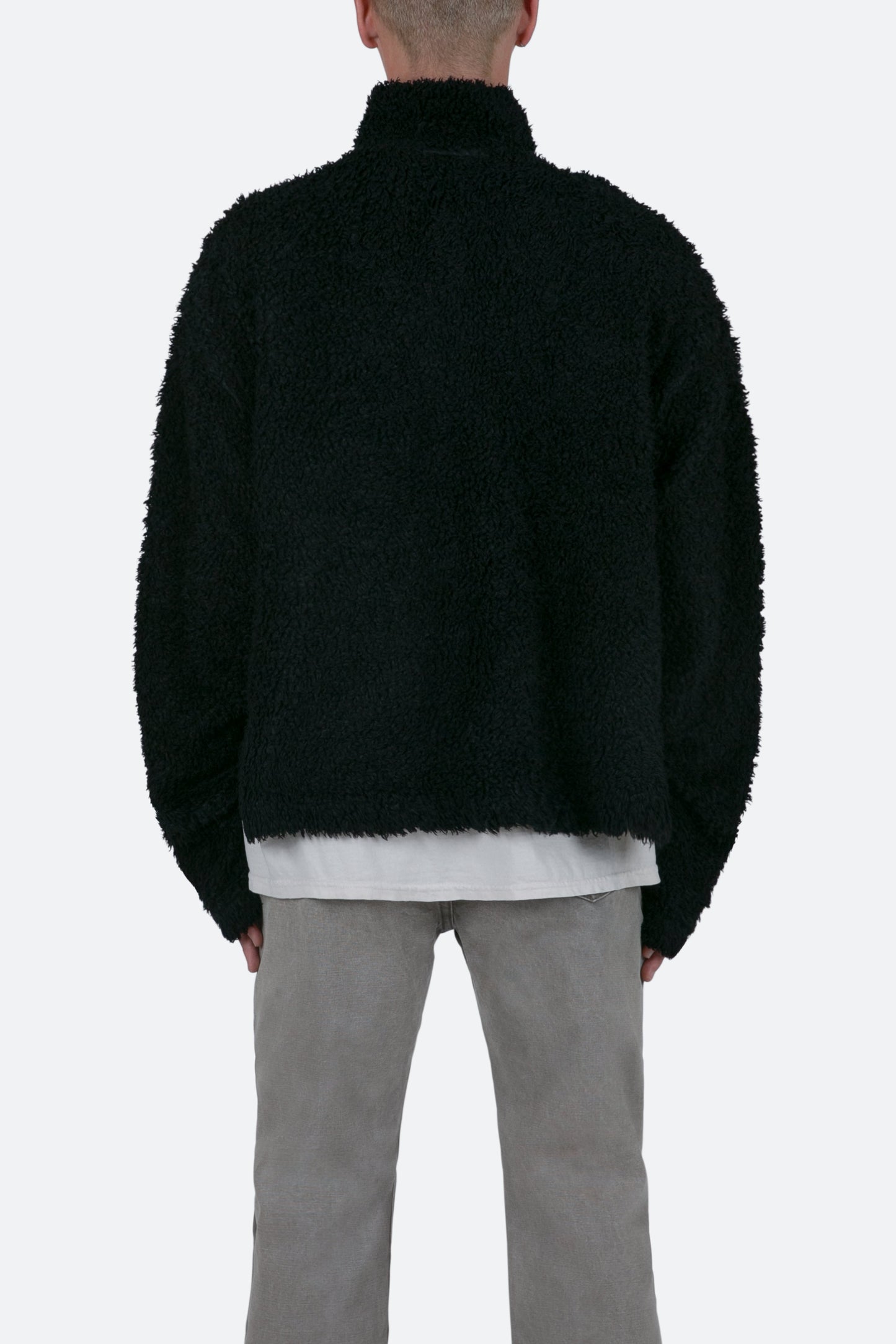 Sherpa Pullover - Black