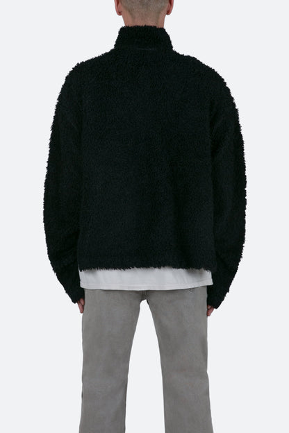 Sherpa Pullover - Black